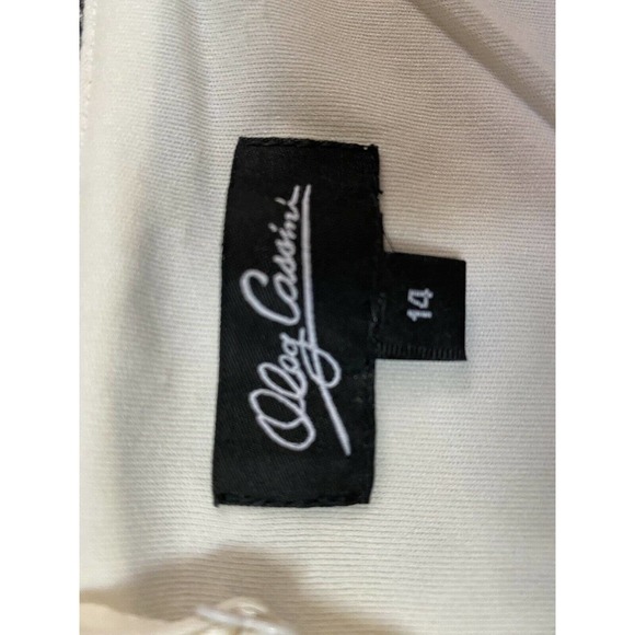 NWT~Oleg Cassini Snake Skin Fully Sequined Party Occasion Dress~14 - Picture 7 of 7